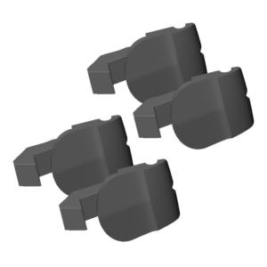 4 Clips partie supérieure